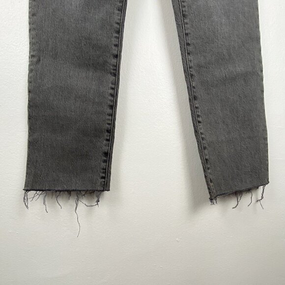 MADEWELL | The Perfect Vintage Jean Black Knee Rip 26 - Picture 8 of 11